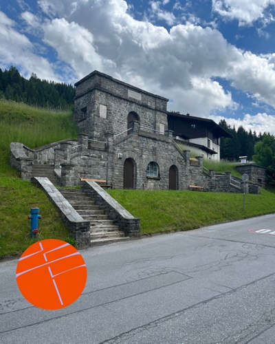 Hochbehälter Helenenburg, Bad Gastein – © Maximilian Greinwald Hochbehälter Helenenburg, Bad Gastein