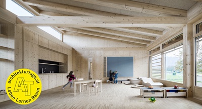 Kinderbetreuung Grünau – © dunkelschwarz ZT GmbH Kinderbetreuung Grünau