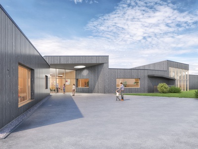 Kinderstadt Neumarkt am Wallersee – © huber teissl architekten Kinderstadt Neumarkt am Wallersee