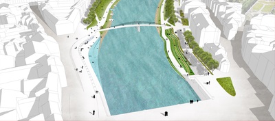 Flussraum Salzburg, Visualisierug 1