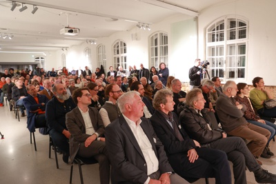 Großes Interesse beim Publikum